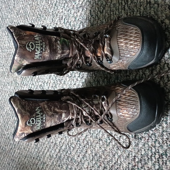 Men's Magellan Outdoor Pro Waterproof boots by Realtree. - Picture 1 of 7